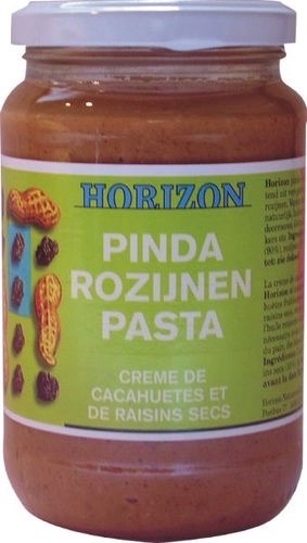 Horizon Crème de raisin-cacahuettes ss bio 350g